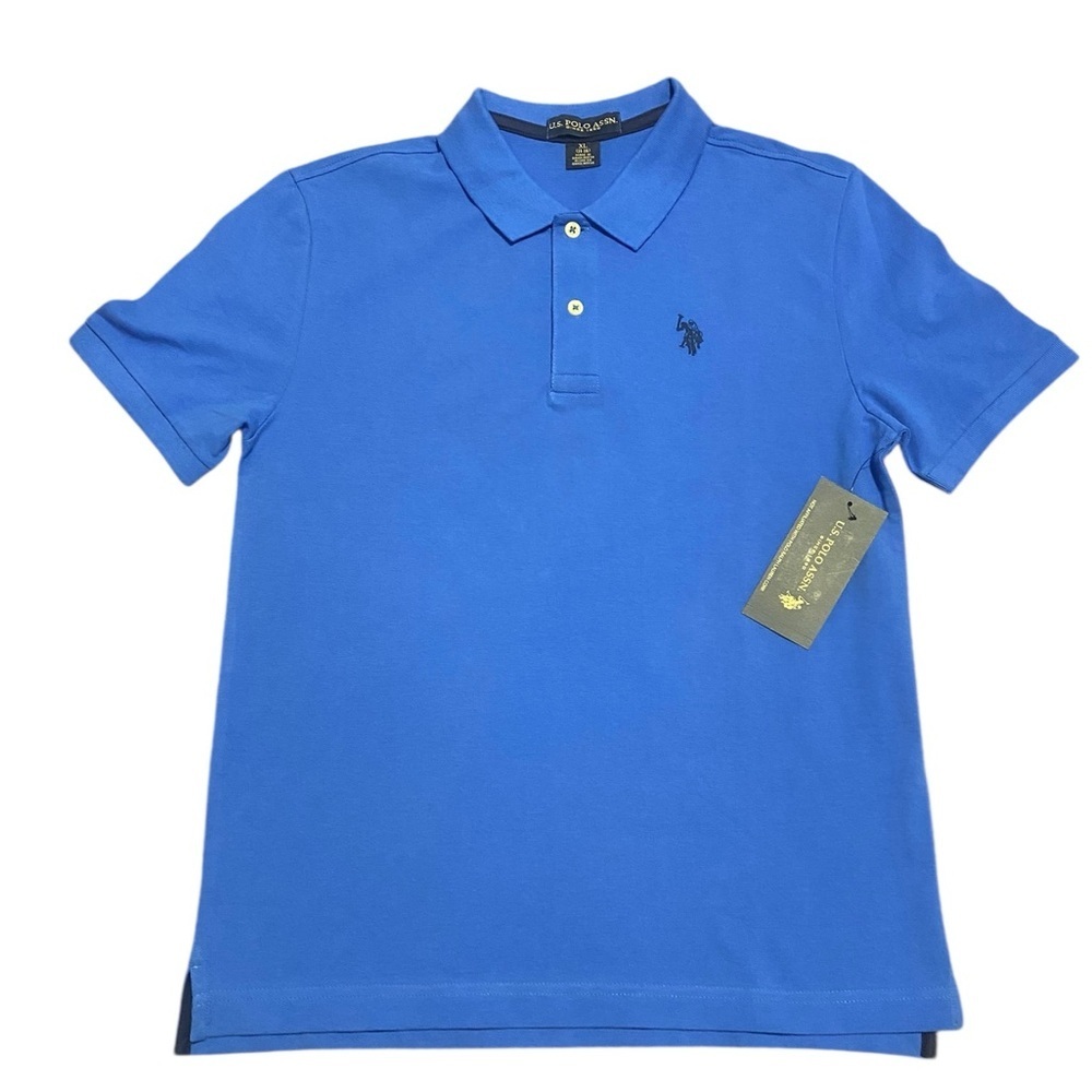Polo.Kids Blue Polo Shirt short sleeve NWT